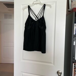 Torrid Black Strappy Swim Suit